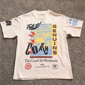 NWT - Coach Surf Graphic Tee in Multicolor
